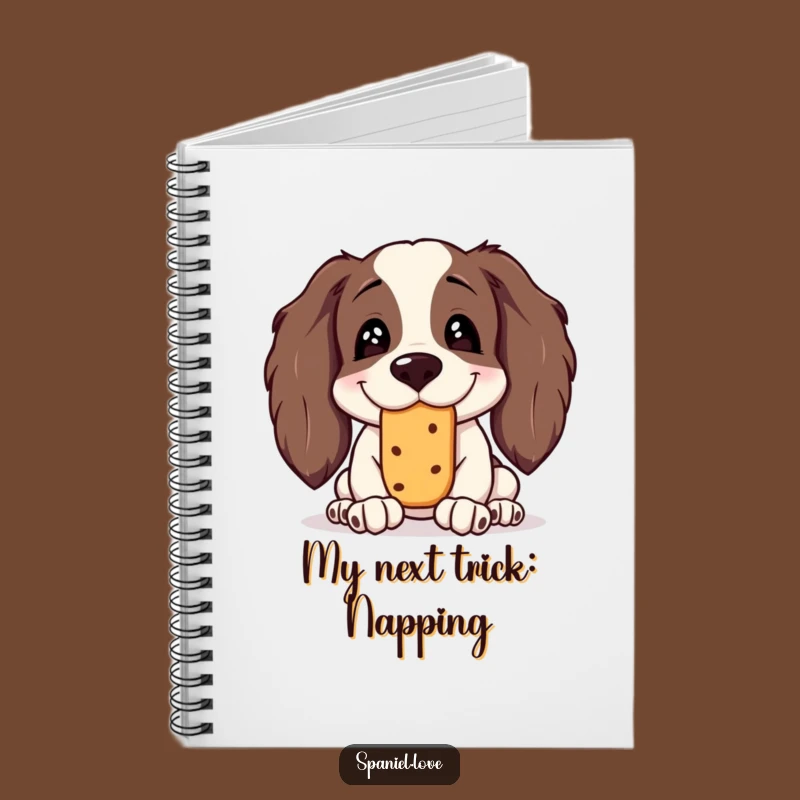 Funny Spaniel Treat Balance Notebook: Jot Down Laughs with This Silly Dog Journal